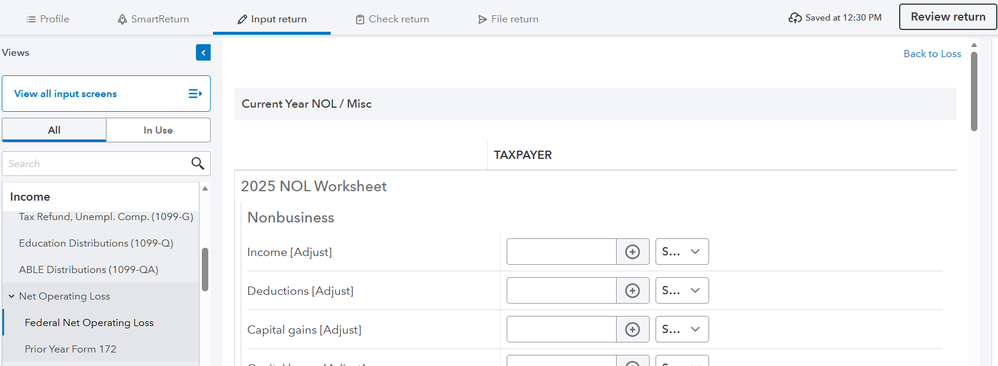 NOL Issue Screen Shot.png