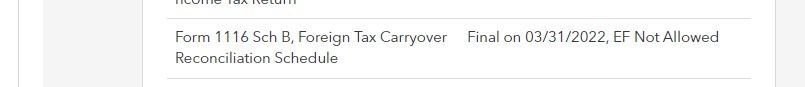 Proseries 1116 Form B_status_as of 03042022 still says cannot eFile even once form released on 03312022.jpg