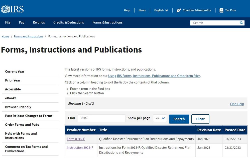 Screenshot 2023-04-01 form 8915F on irs.gov .jpg