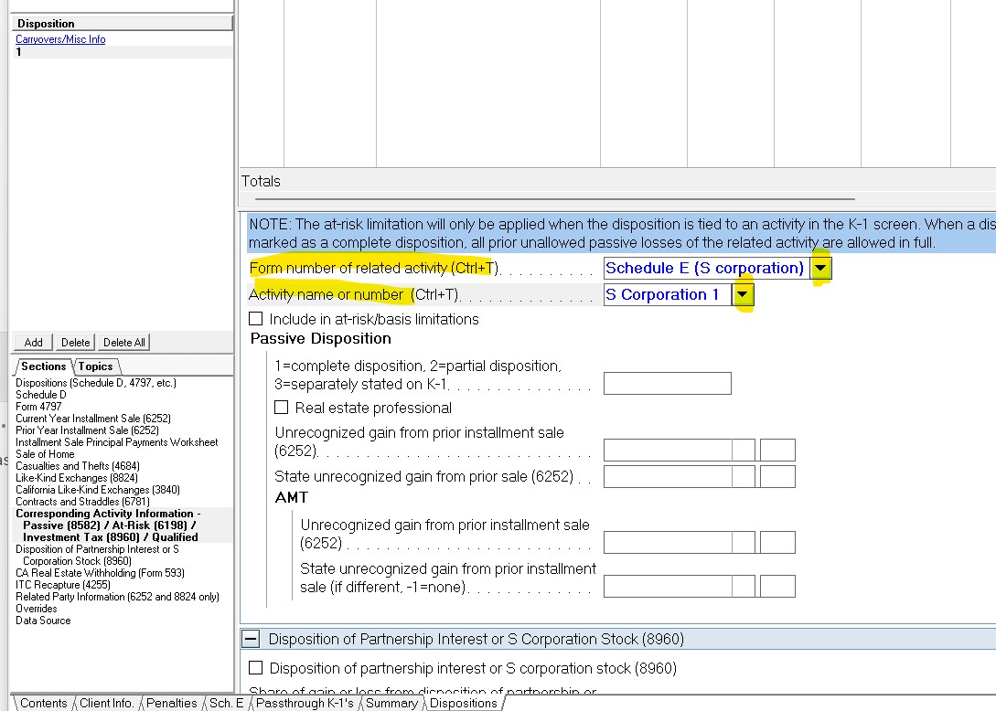 S Corp Basis Limitation - Intuit Accountants Community