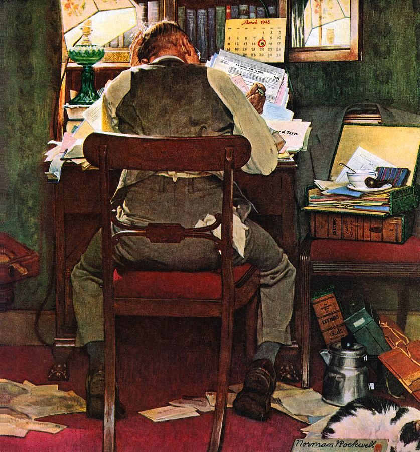 Norman Rockwell Income Tax Time.jpg